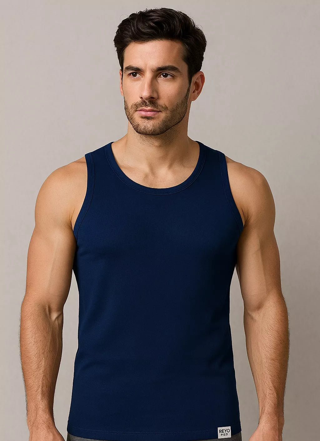Men’s Cotton Sleeveless Vest – Pack of 3