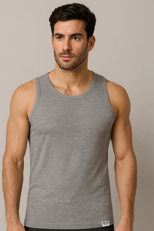 Men’s Cotton Sleeveless Vest – Pack of 3