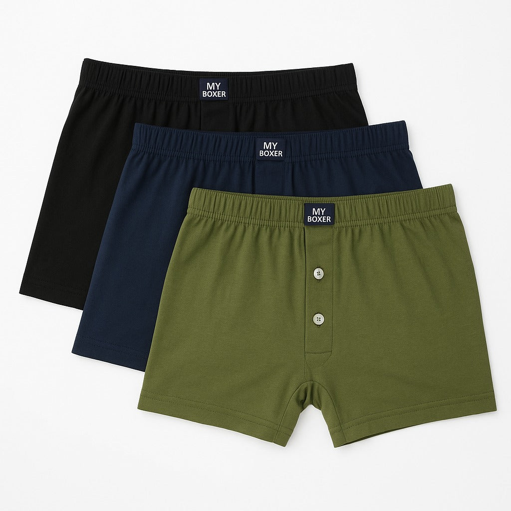 Pack of 3 Premium Boxers